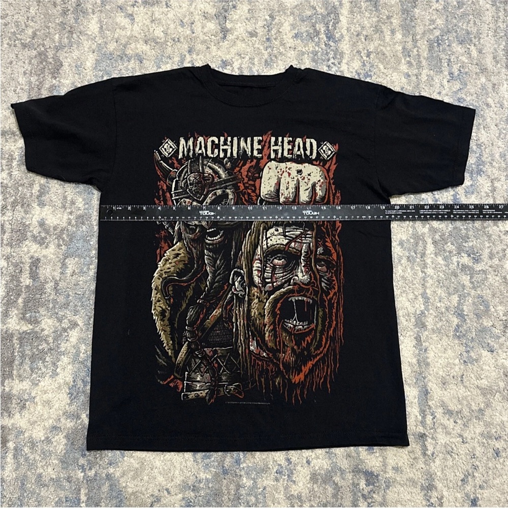 2013 Machine Head This Is Not A Game T-shirt Double Sided Graphics Metal Band - Picture 3 of 6
